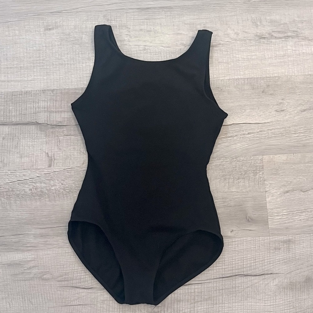 Black Capezio Leotard Size Large